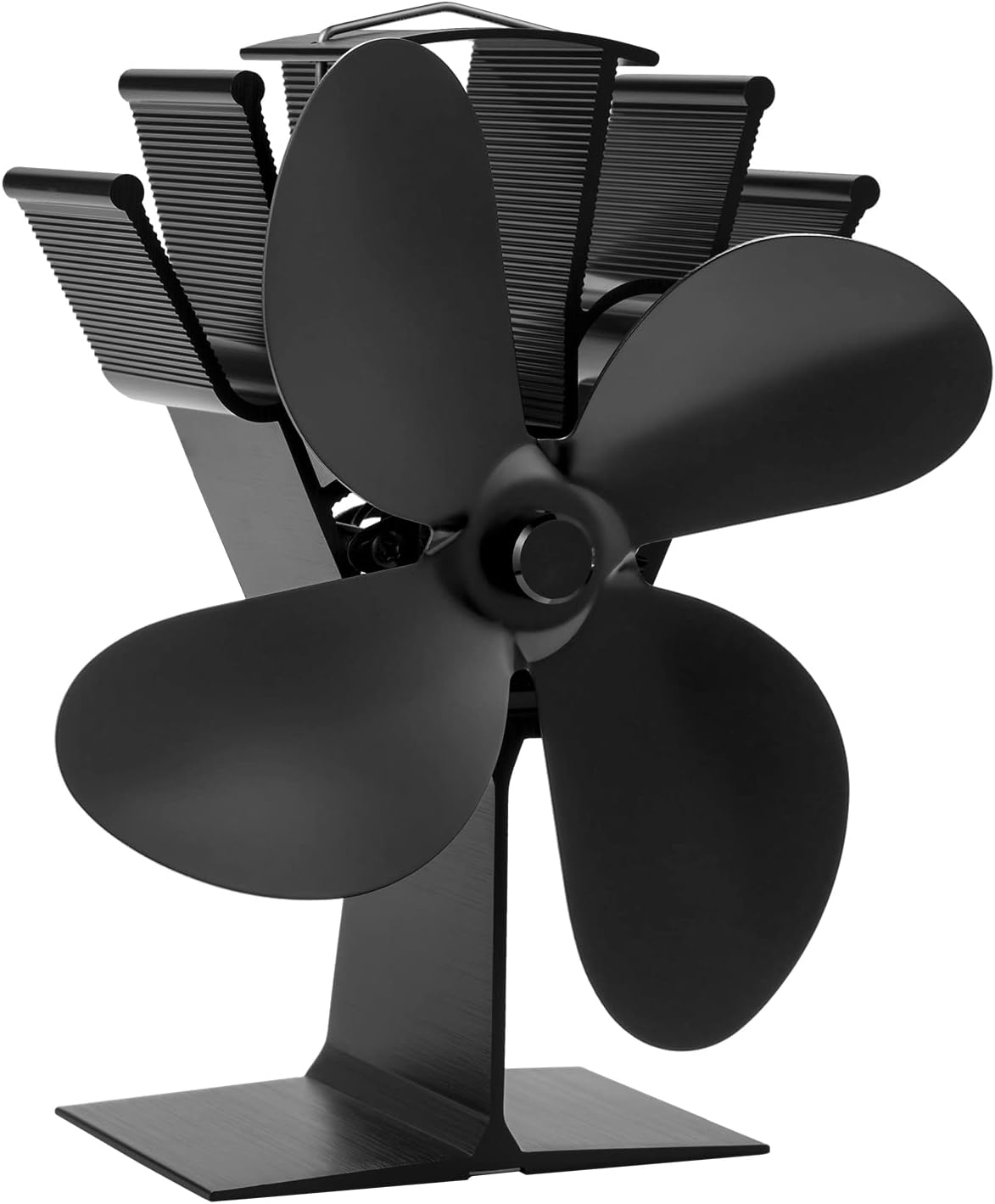 COMBIUBIU Wood Stove Fan 4 Blade Fireplace Fan for [...]