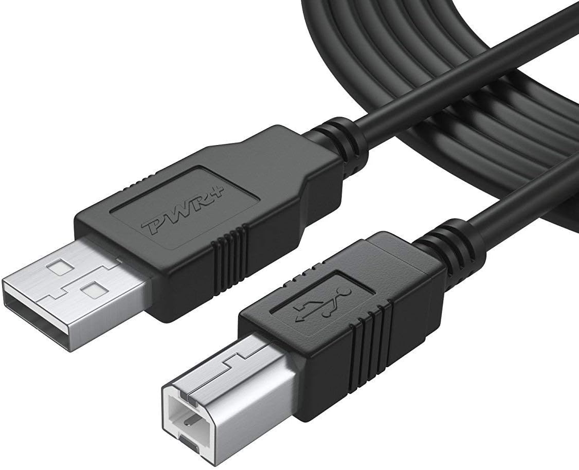 12Ft Extra Long USB-Printer-Cable 2.0 for HP OfficeJet [...]