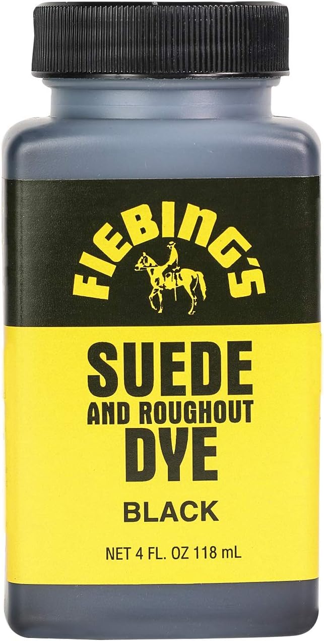 Fiebing's Black Suede Dye (4oz) - Dyes, Brightens and [...]