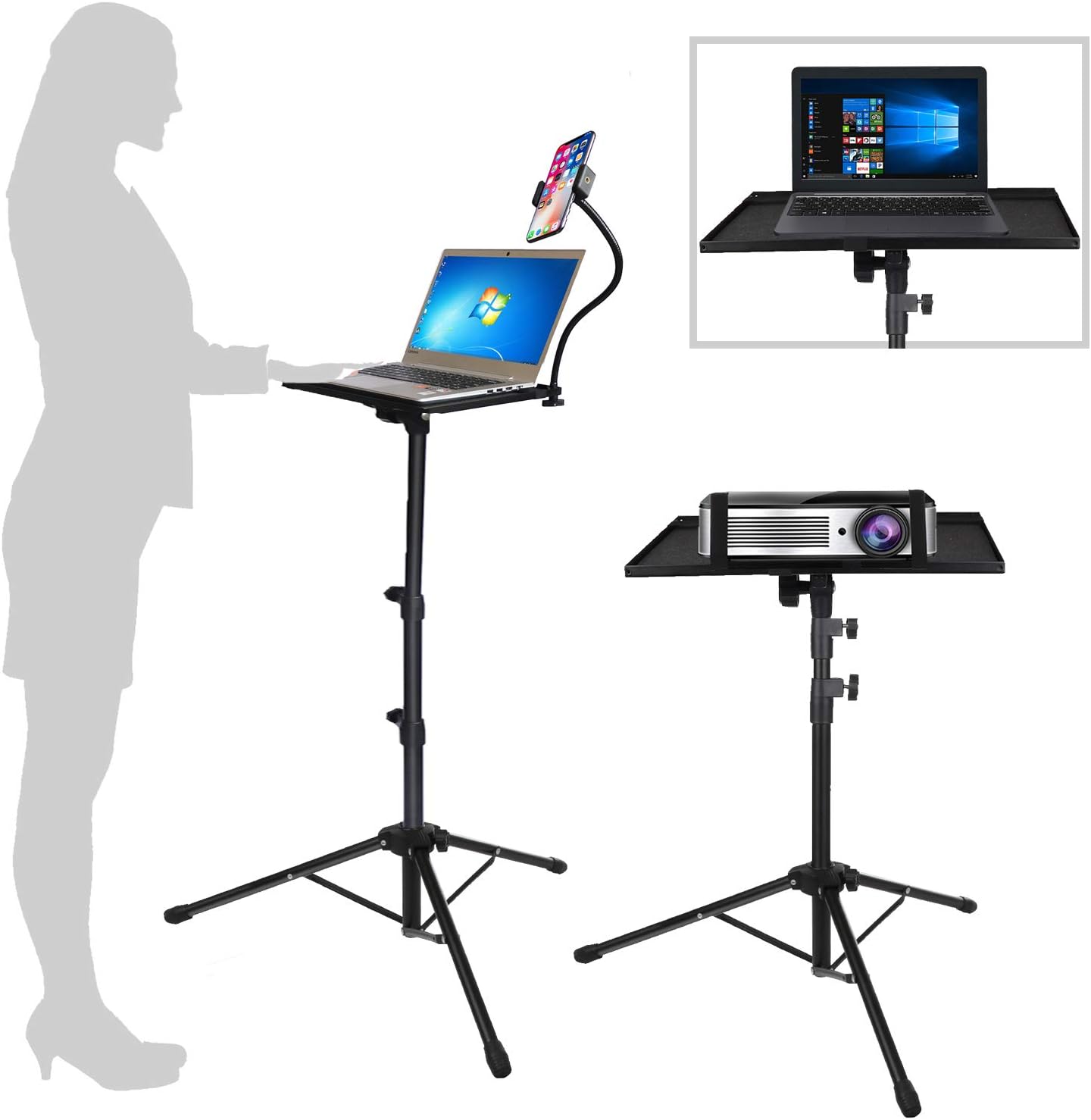 Projector Tripod Stand, Foldable Laptop [...]