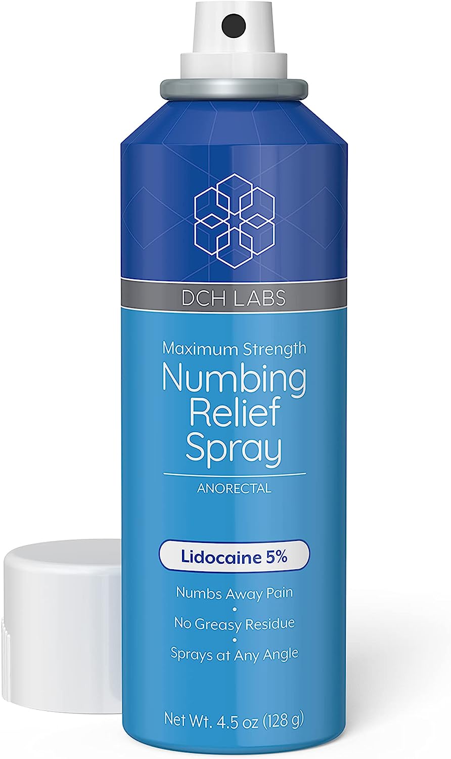 DCH Labs 5% Lidocaine Numbing Spray Maximum Strength [...]