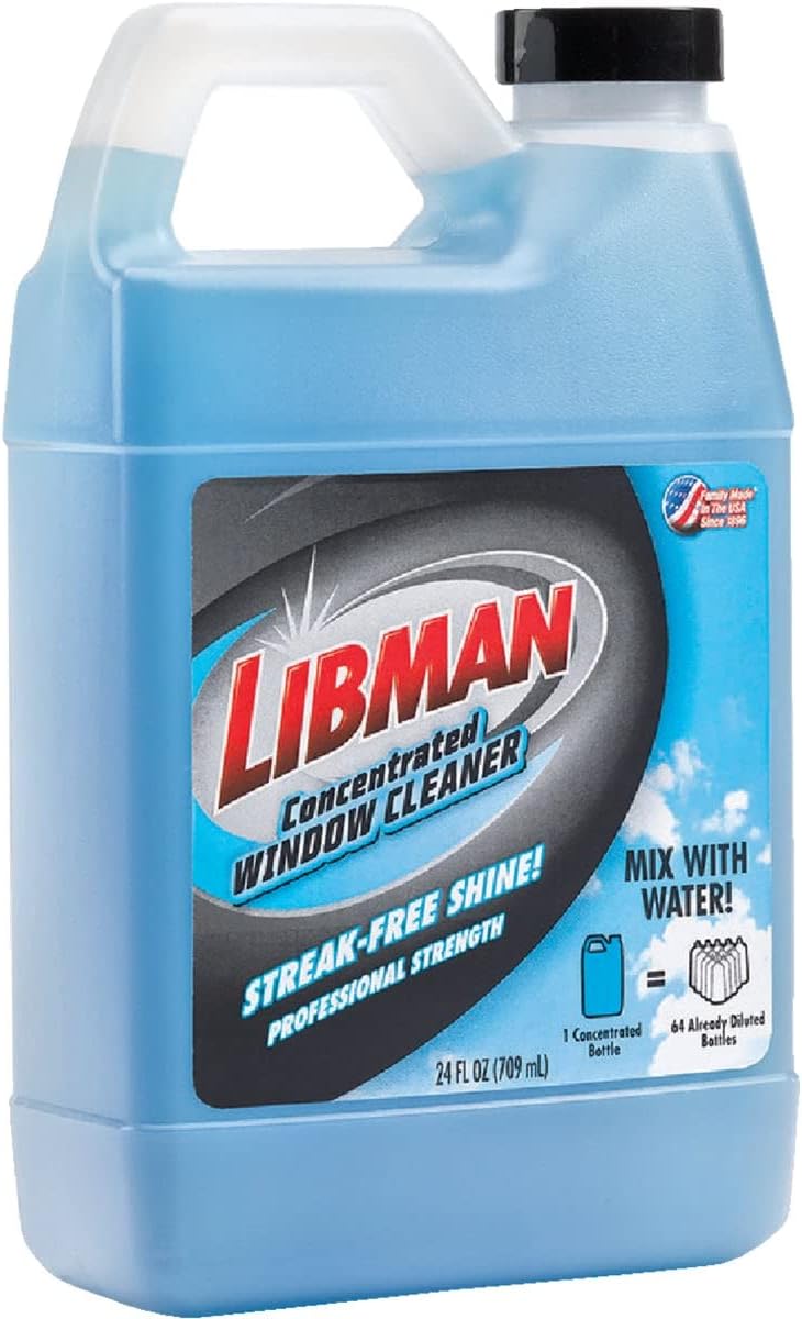 Libman Concentrated Window Cleaner, 24 fl oz