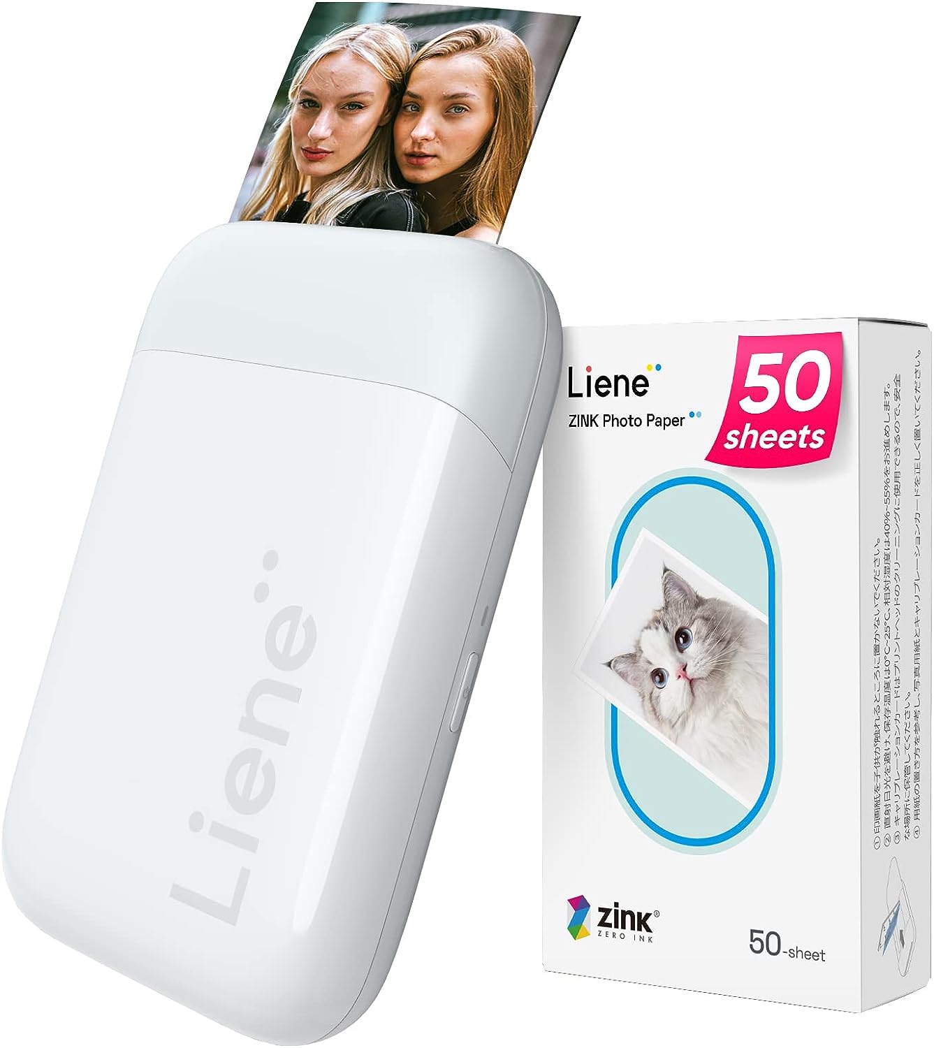 Liene 2x3” Photo Printer, Mini Instant Portable Photo [...]