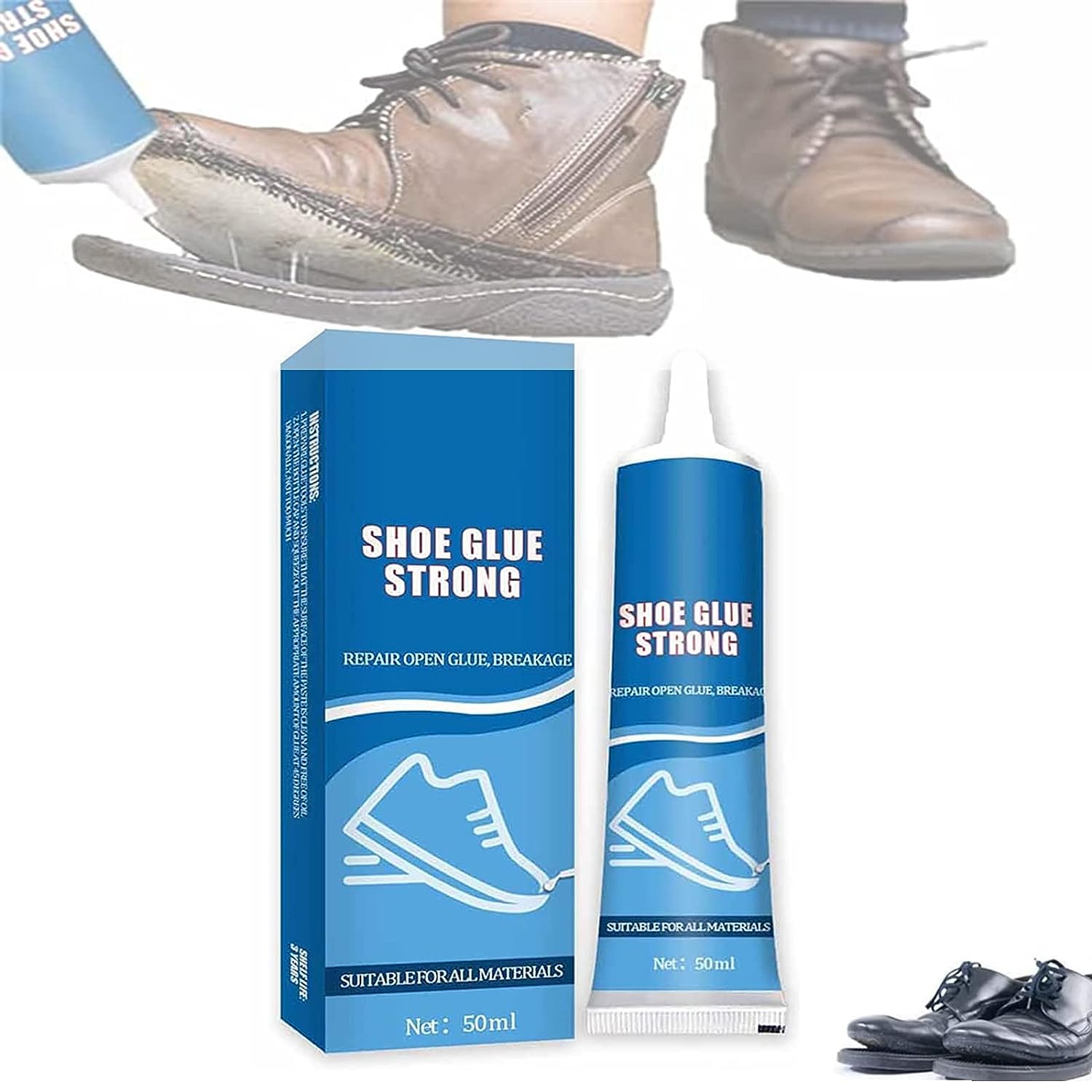 Self-Adhesive Shoemaker Shoe Glue,Strong Shoe Glue Fix [...]
