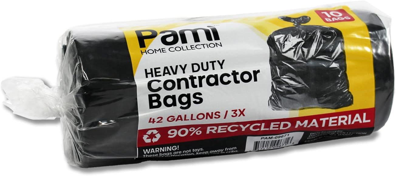 PAMI Heavy-Duty Contractor Bags [Pack of 10] - 42 [...]