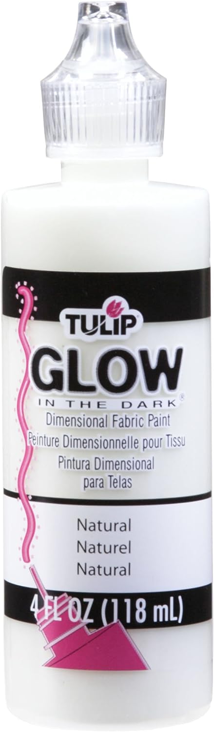 Tulip Dimensional Fabric Paint 4oz Glow Natural