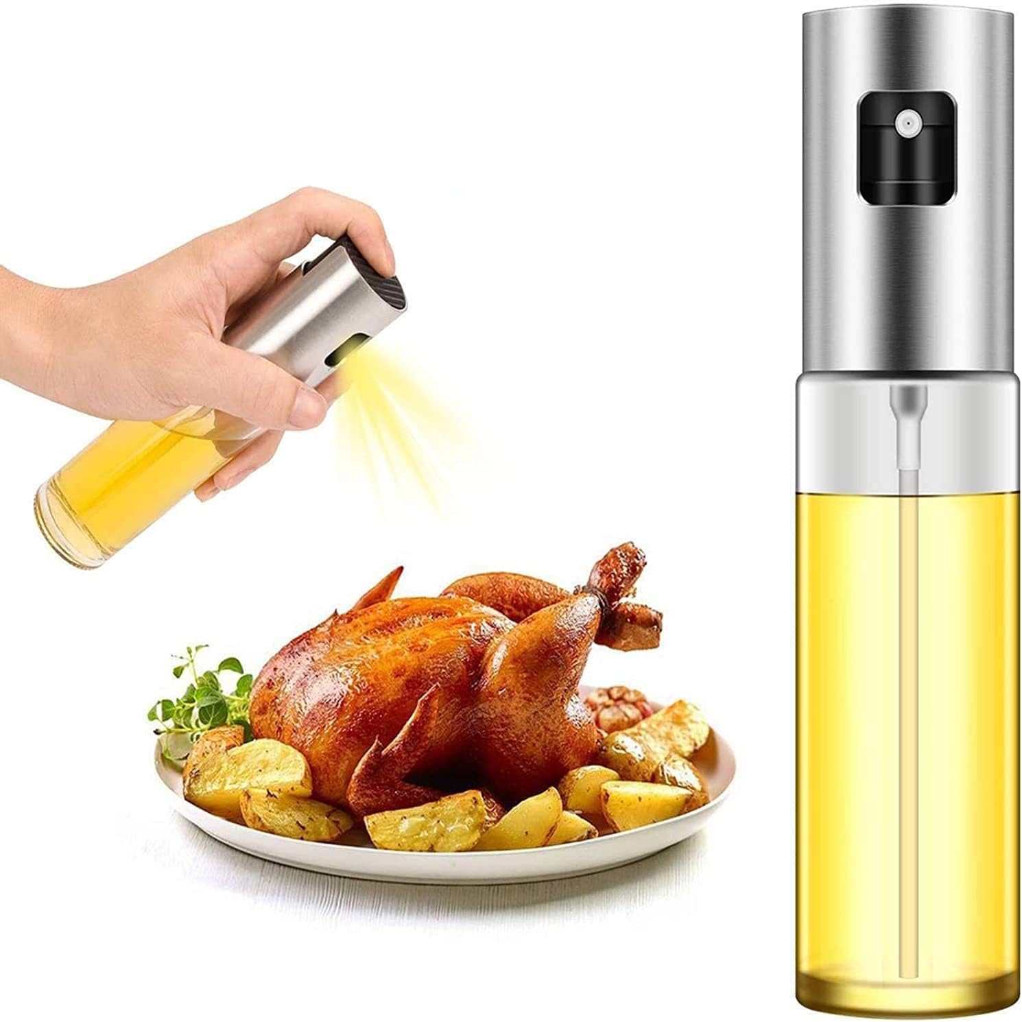 PUZMUG Oil Sprayer for Cooking, Olive Oil Sprayer [...]