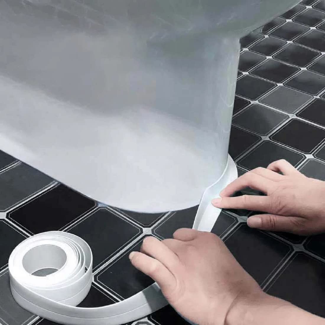 Caulk Tape Sealant Strip, Waterproof Self-Adhesive PVC [...]