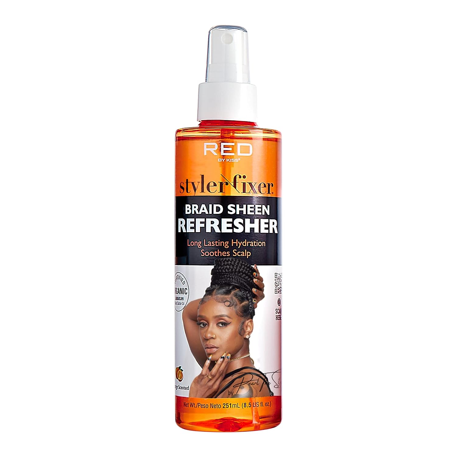 Red by Kiss Braid Sheen Refresher Spray, Long Lasting [...]