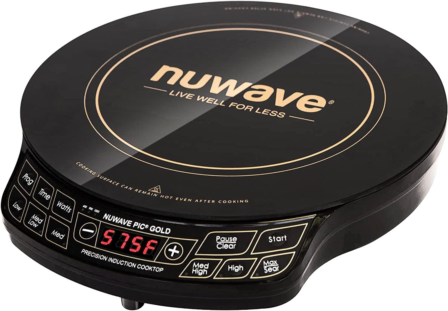 NUWAVE Gold Precision Induction Cooktop, Portable, [...]