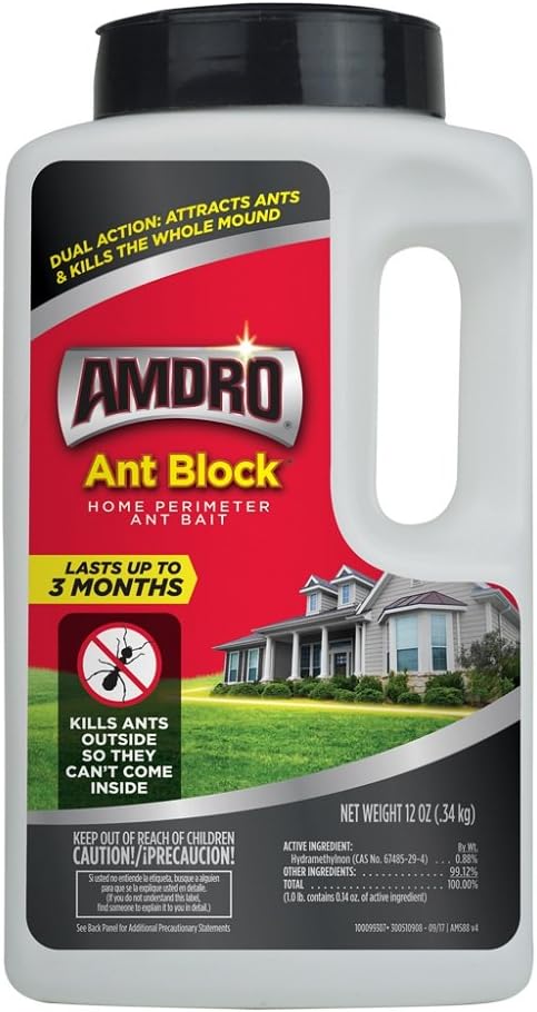 Amdro 100099307 Block Home Perimeter Ant Bait [...]