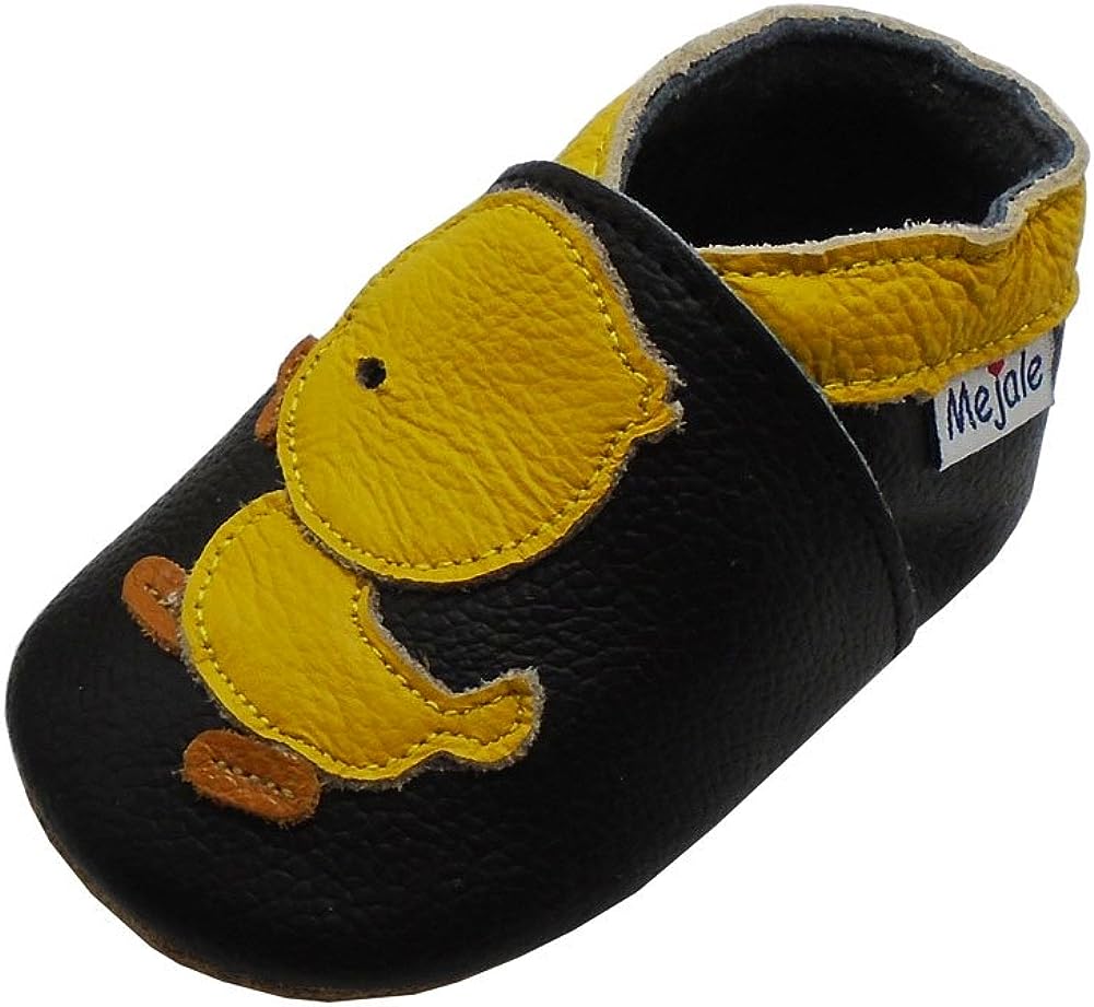 Mejale Baby Shoes Soft Sole Leather Crawling Moccasins [...]