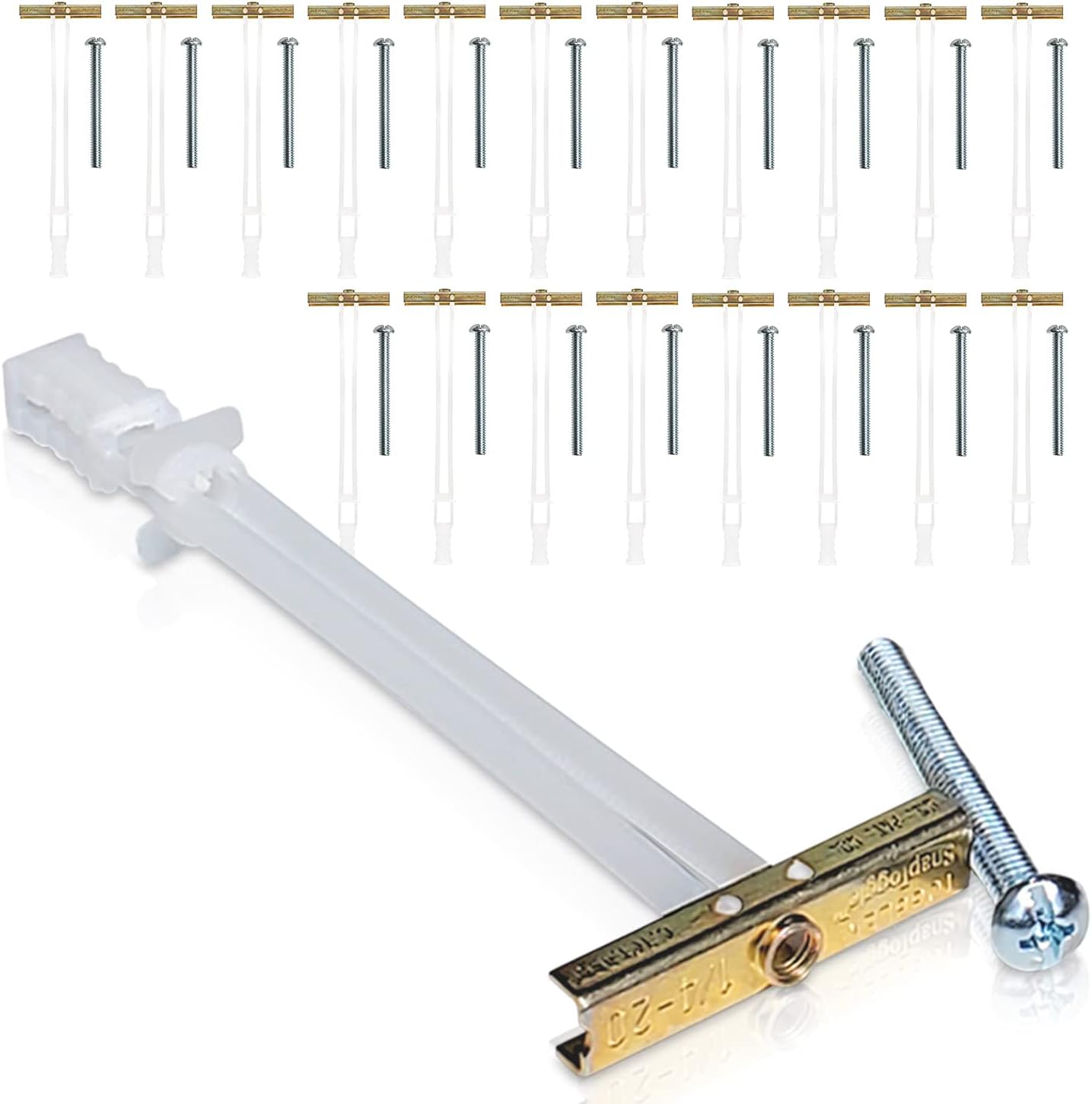 TOGGLER SNAPTOGGLE Drywall Anchor with Included Bolts [...]