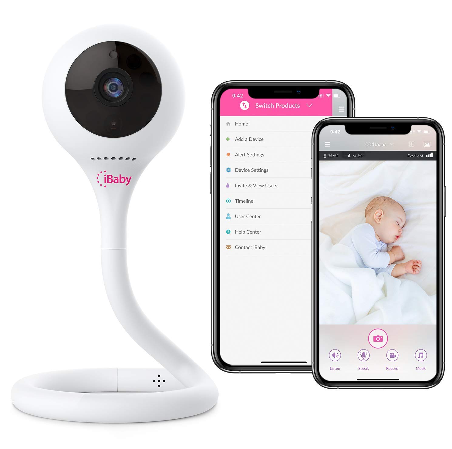 iBaby M2C WiFi Baby Monitor Camera with FHD Audio [...]