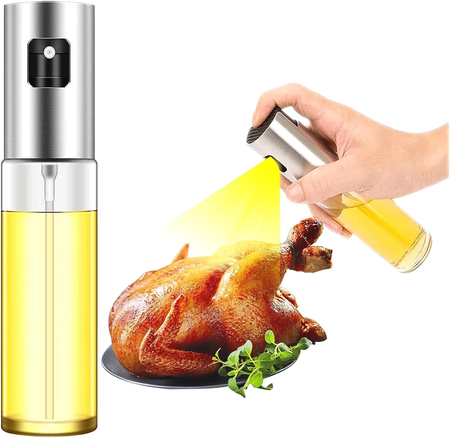 YUAKUOD Olive Oil Sprayer for Cooking, Mister Bottle [...]