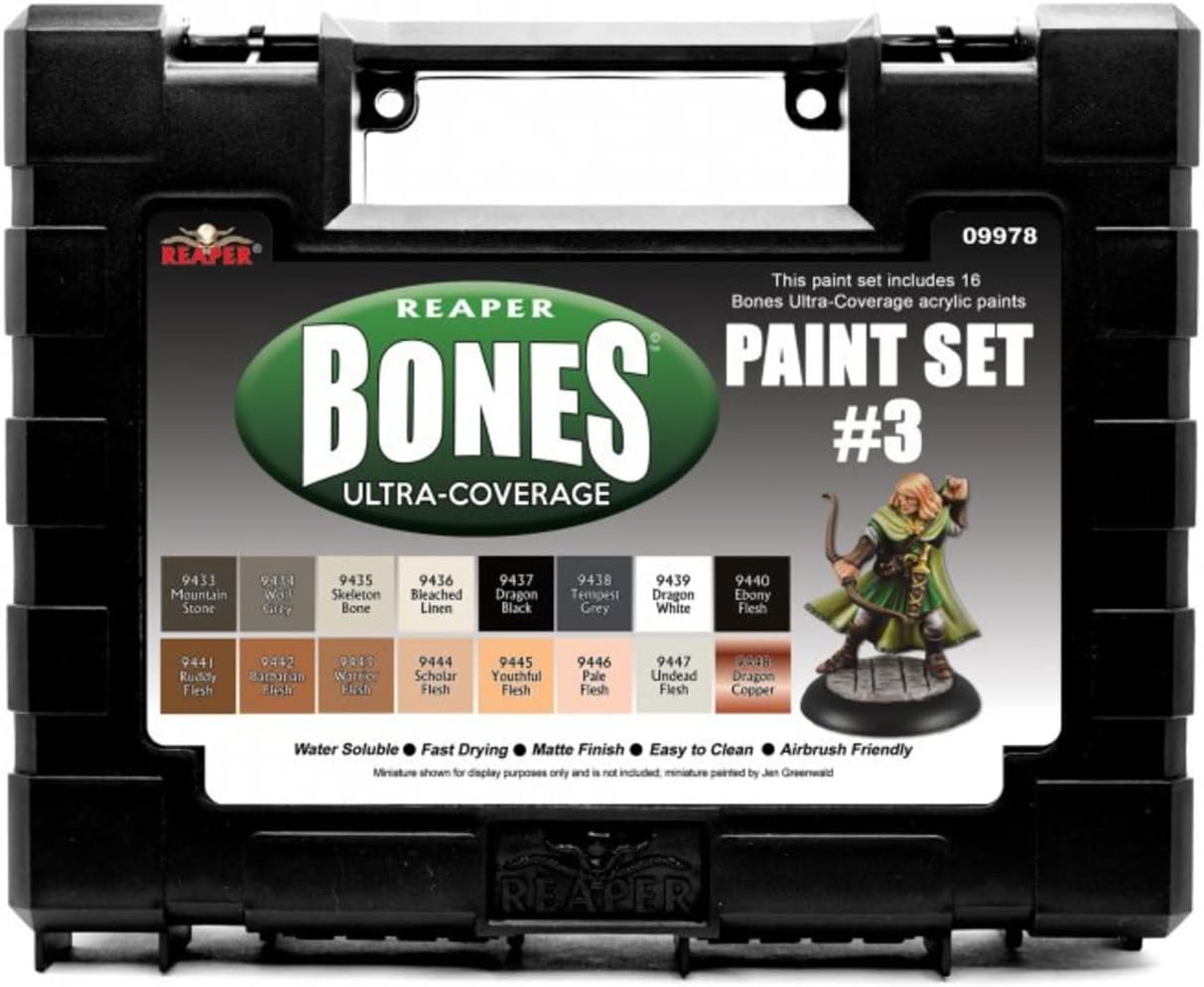 MSP Bones Ultra-Coverage Paints: Set #3