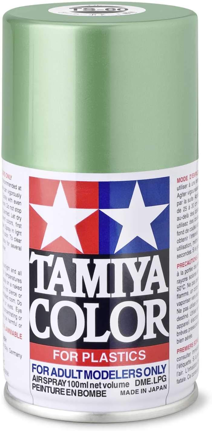 Tamiya TS-60 Pearl Green TAM85060 Lacquer Primers & Paints