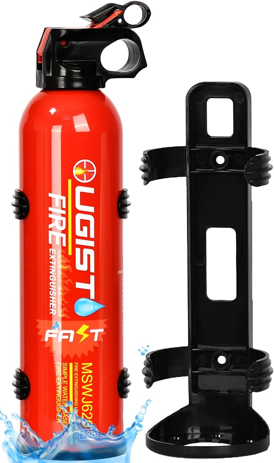 Ougist Fire Extinguisher with Mount - 4 in-1 Fire [...]