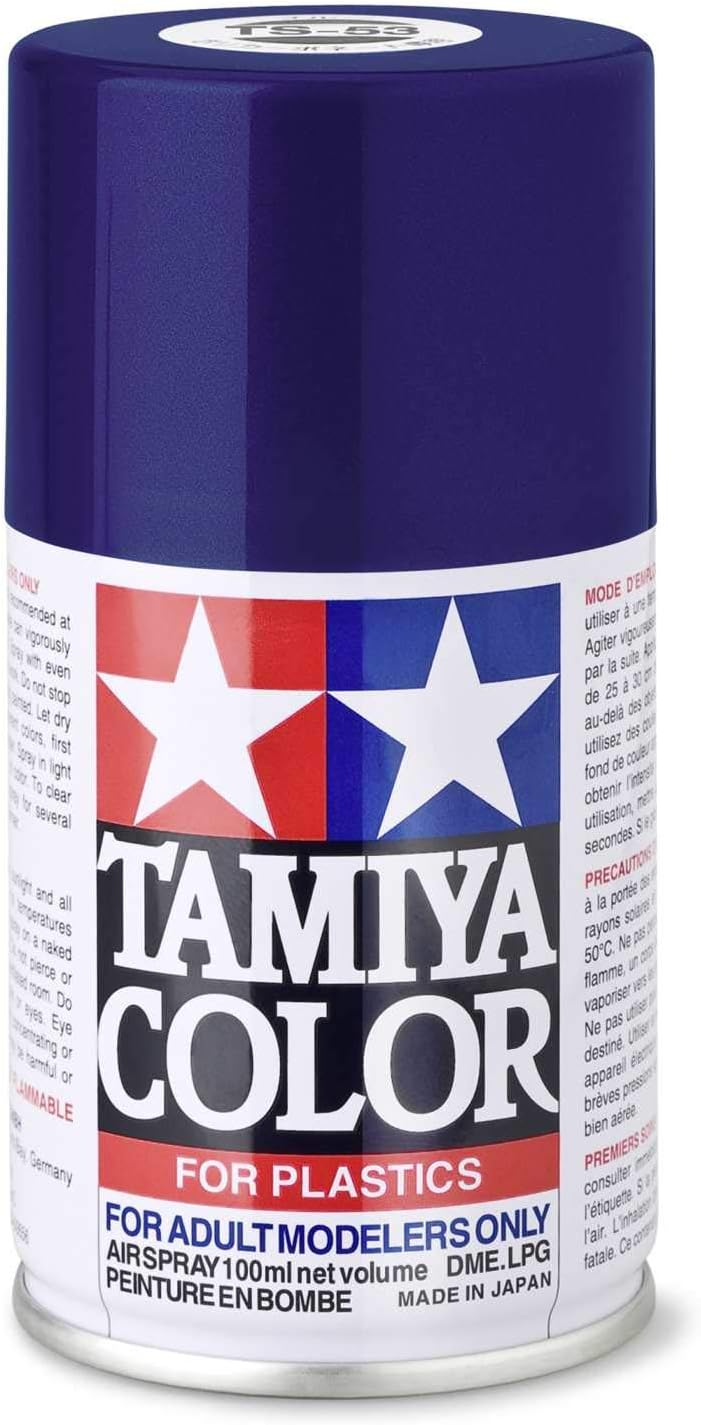 Tamiya TS-53 Deep Metalic Blue Spray Lacquer TAM85053 [...]