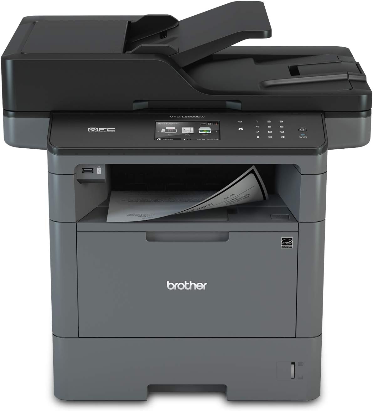 Brother Monochrome Laser Printer, Multifunction [...]