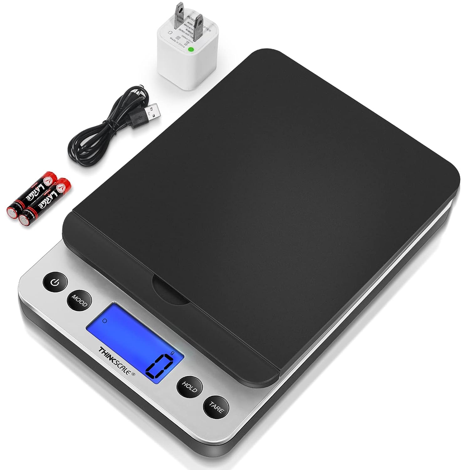 THINKSCALE Shipping Scale, 86lb Postal Scale with Hold [...]