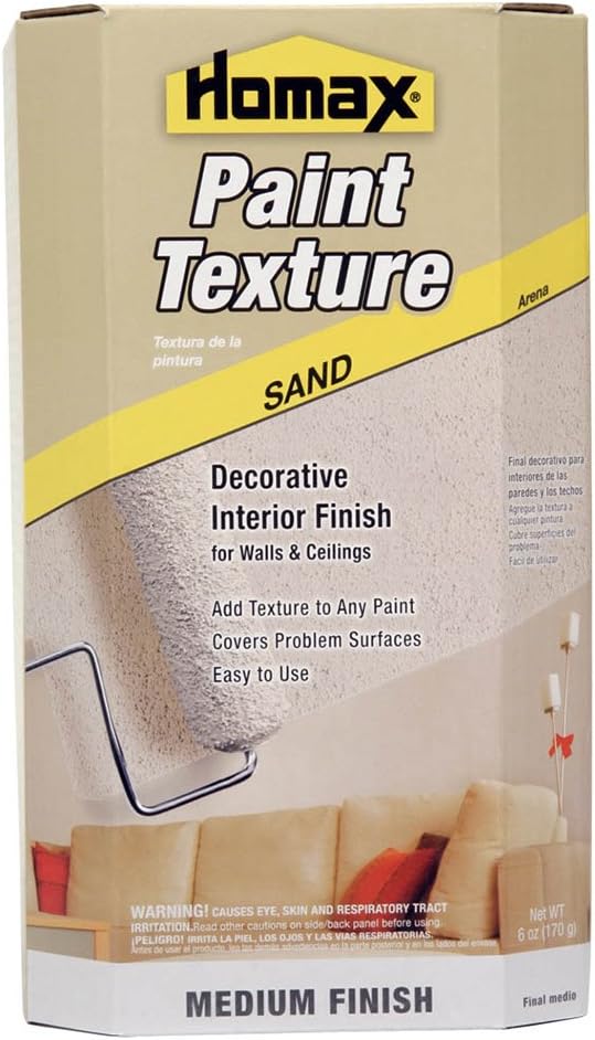 Homax Roll On Paint Additive, Sand Texture, 6 oz