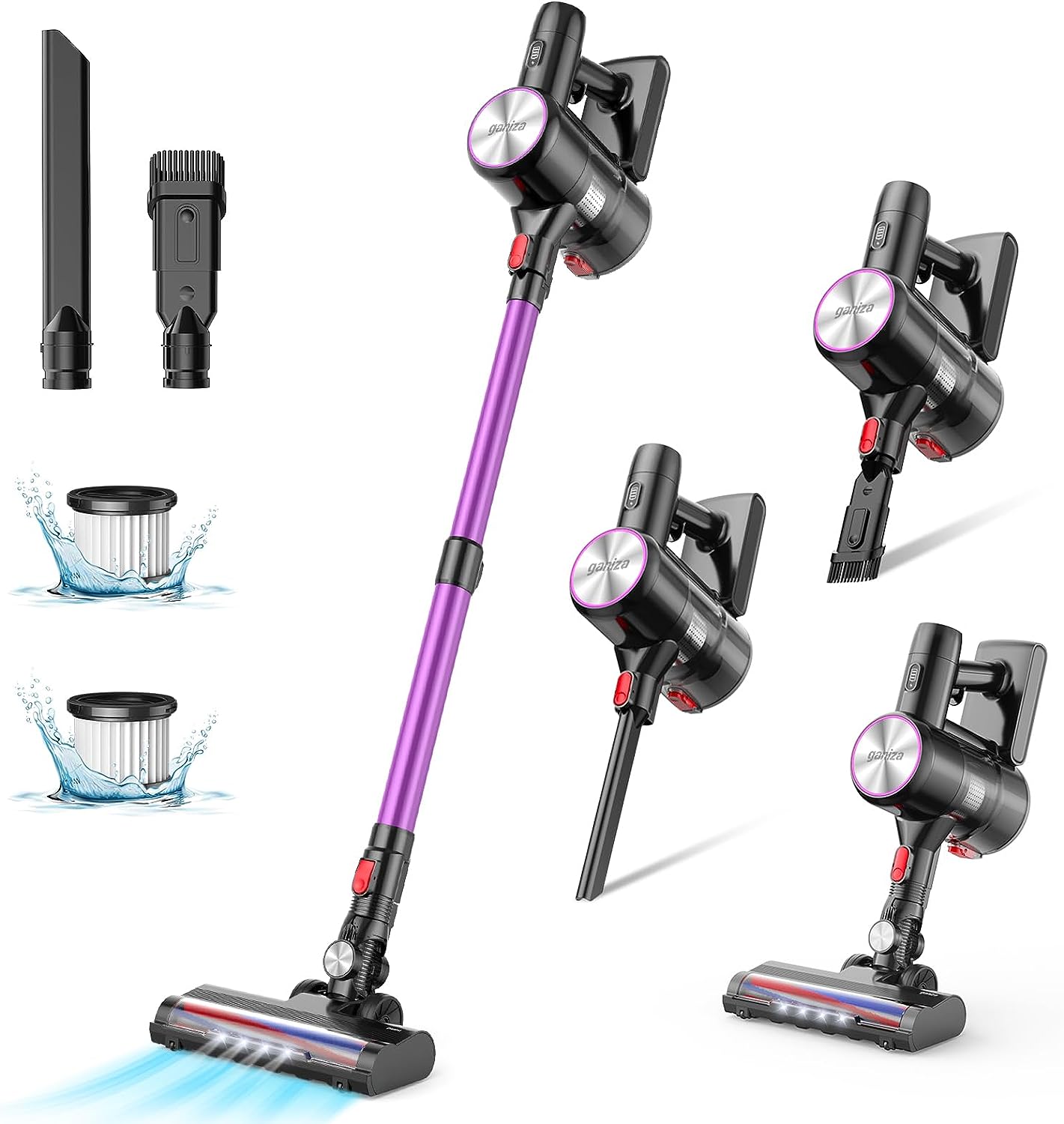 Ganiza Cordless Vacuum Cleaner-   Powerful [...]