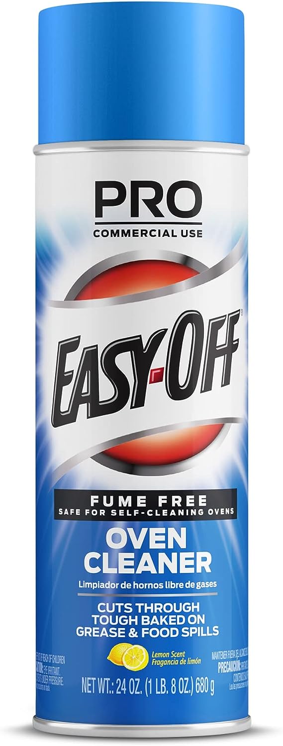 Easy-Off Fume Free Oven Cleaner Spray, Lemon, 24oz, [...]
