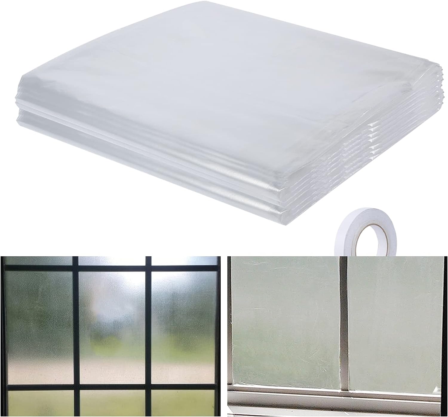 Window Insulation Kit for Winter- 62 × 433 Inch [...]