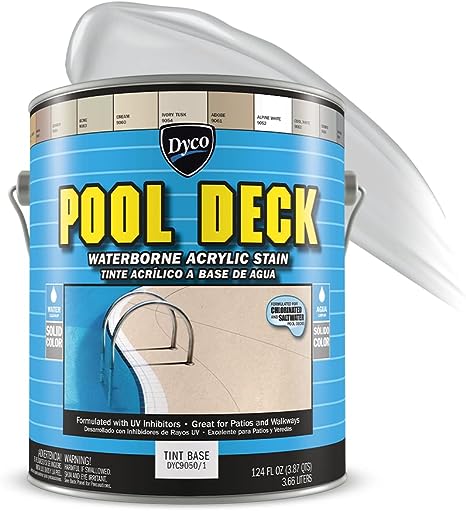 Dyco Pool Deck Waterborne Acrylic Stain - Tint Base, 1 [...]