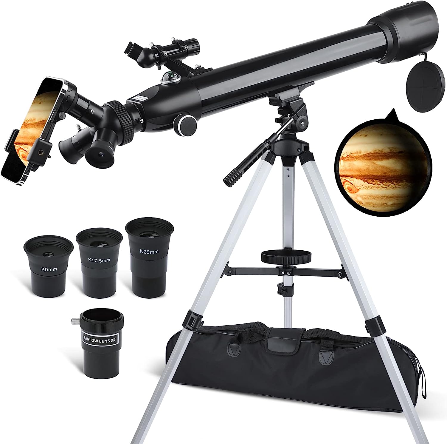 [2023 Upgraded] Telescopes for Adults Astronomy, 70mm [...]