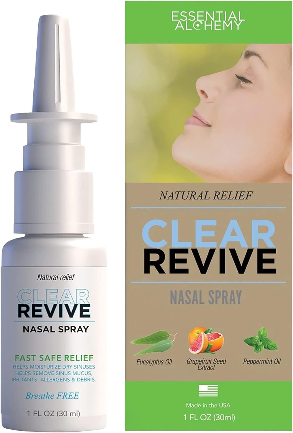 Clear Revive Nasal Spray, Allergy Relief, Fast Relief [...]