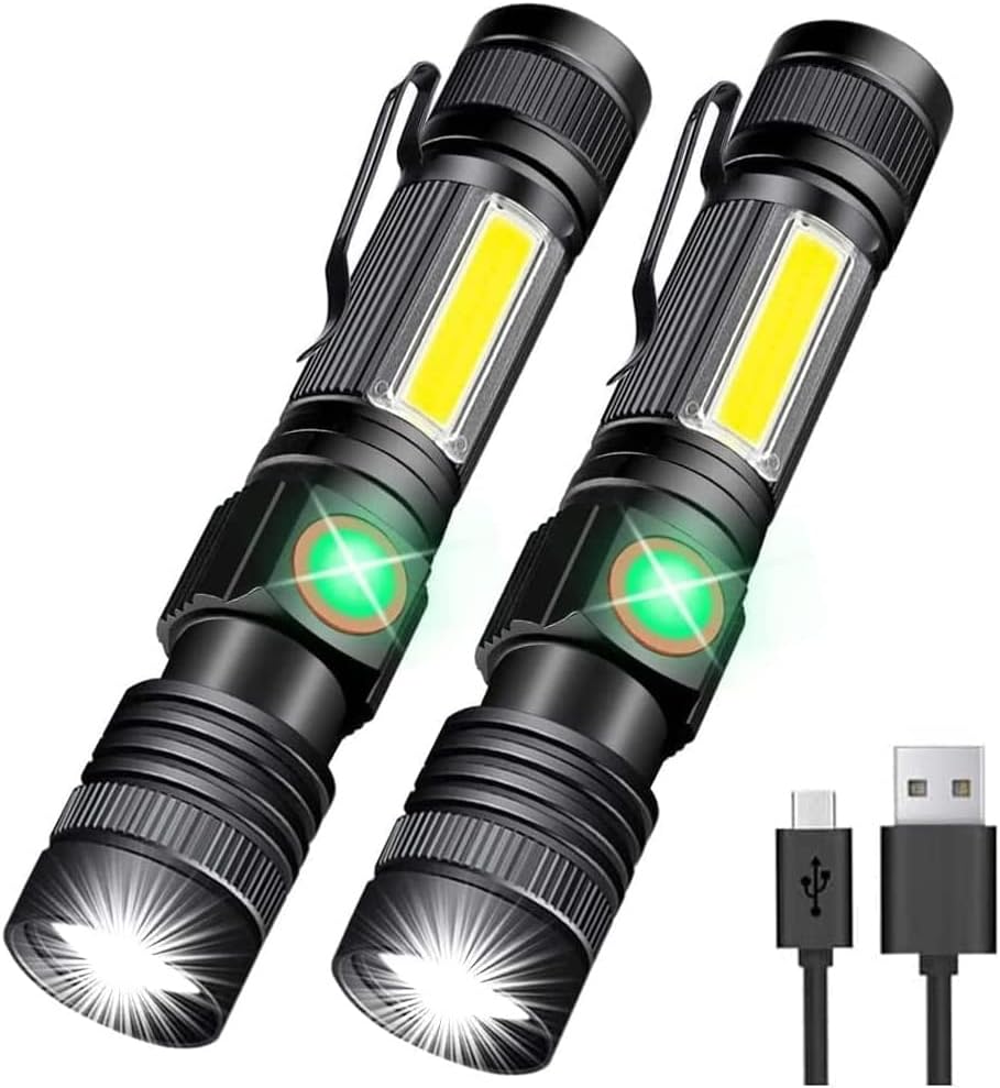 Flashlight USB Rechargeable, Magnetic LED Flashlight, [...]