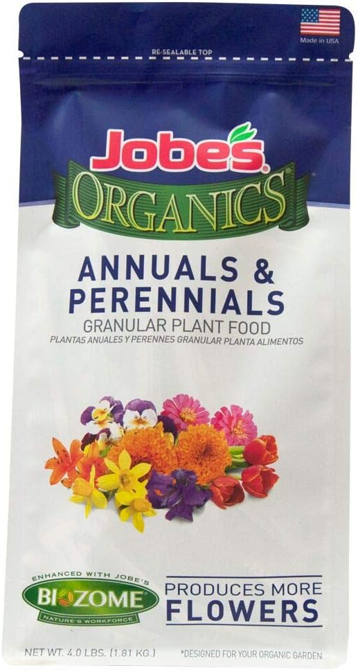 Jobe's Organics 09627 Organic Fertilizer, 4 lb
