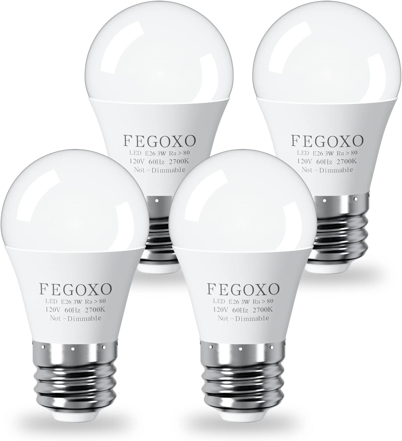FEGOXO LED Bulb 3W 25 Watt Equivalent, Night Stand [...]