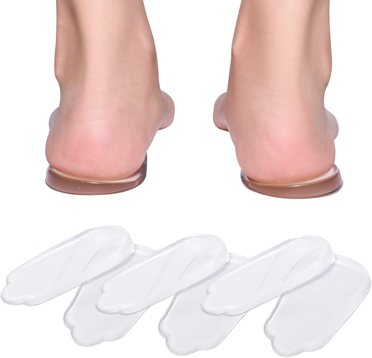 Medial & Lateral Heel Wedge Silicone Insoles, [...]