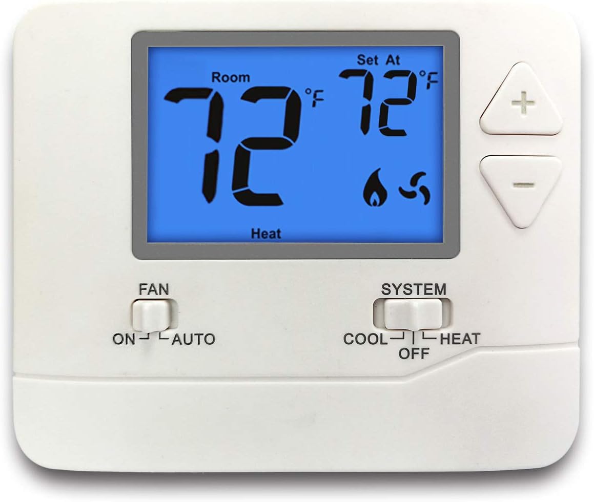 ELECTECK Non-Programmable Digital Thermostat for Home, [...]