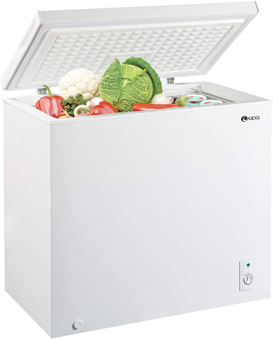 KEG 7.0 Cubic Feet Top Chest Freezer with Adjustable [...]