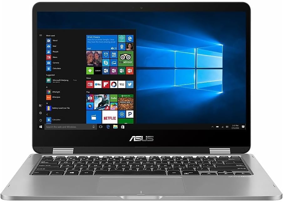 ASUS VivoBook Flip 14 Thin and Light 2-in-1 Laptop, [...]