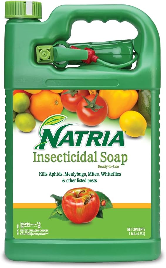 NATRIA Insecticidal Soap, Ready-to-Use, 1 Gallon