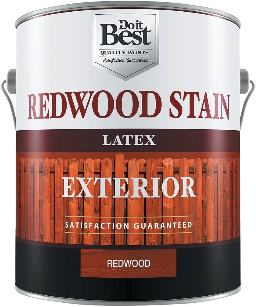Exterior Latex Redwood Stain