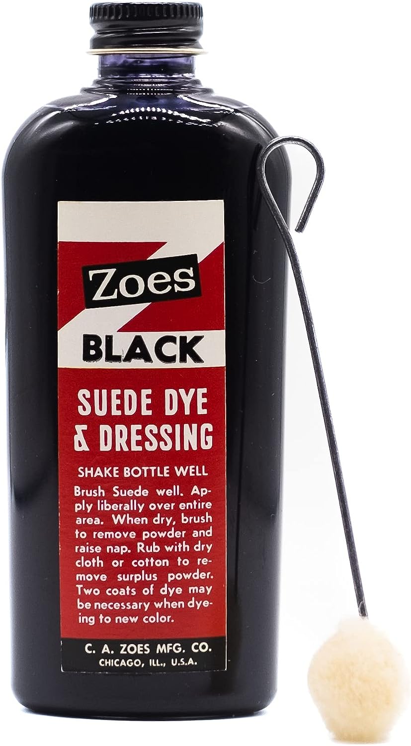 Zoes Black Suede Leather Dye - Restores & Recolors [...]