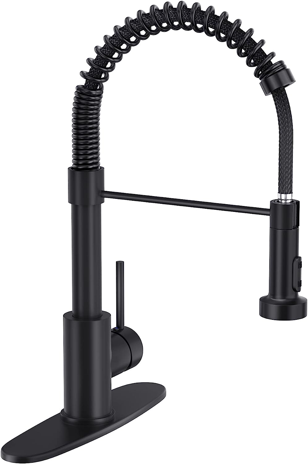 BASDEHEN Kitchen Faucets with Pull Down Sprayer, Black [...]