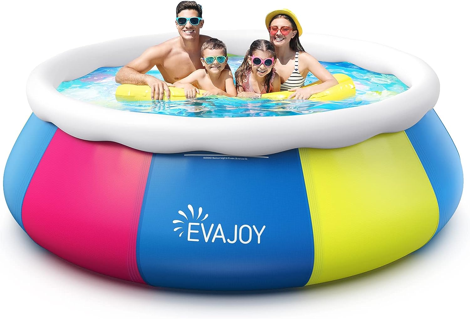 Swimming Pool, EVAJOY 10ft ×30in Above Ground Pool [...]