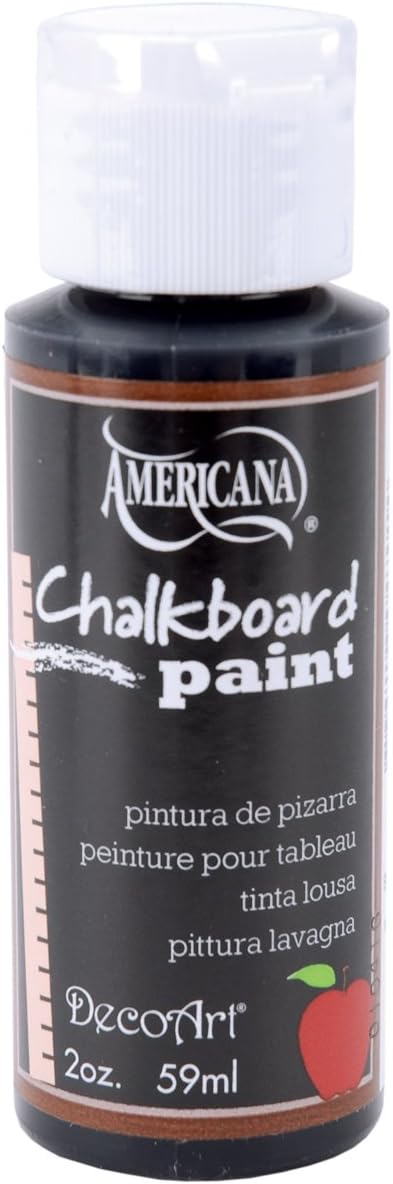 DecoArt DS90-3 Americana Chalkboard Paint, 2-Ounce, [...]