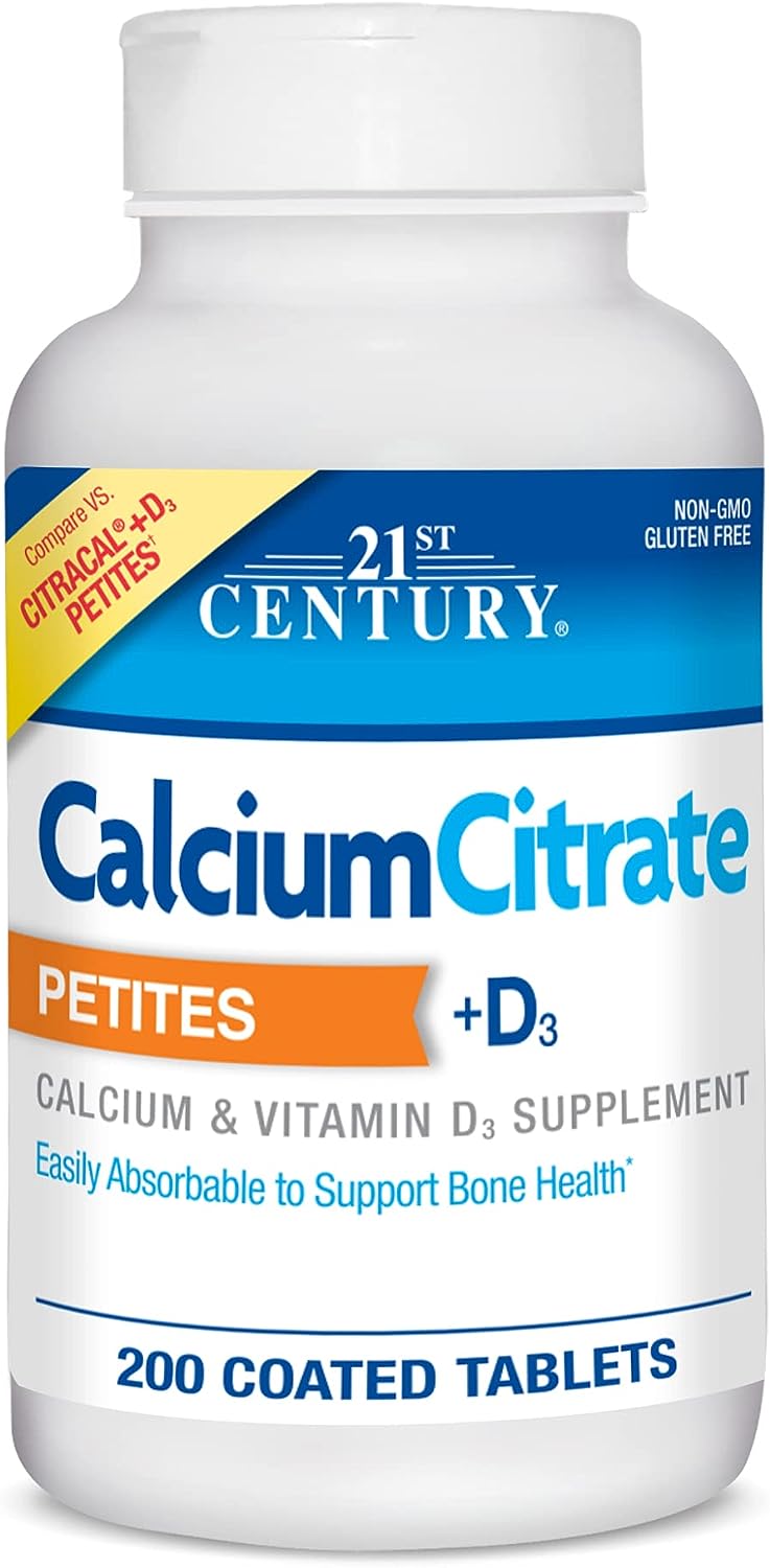 21st Century Calcium Citrate + D3 Petites Coated [...]