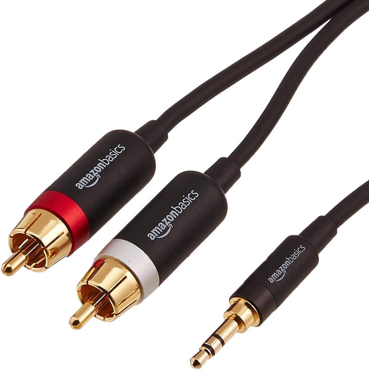 Amazon Basics 3.5mm Aux to 2 RCA Adapter Audio Cable [...]