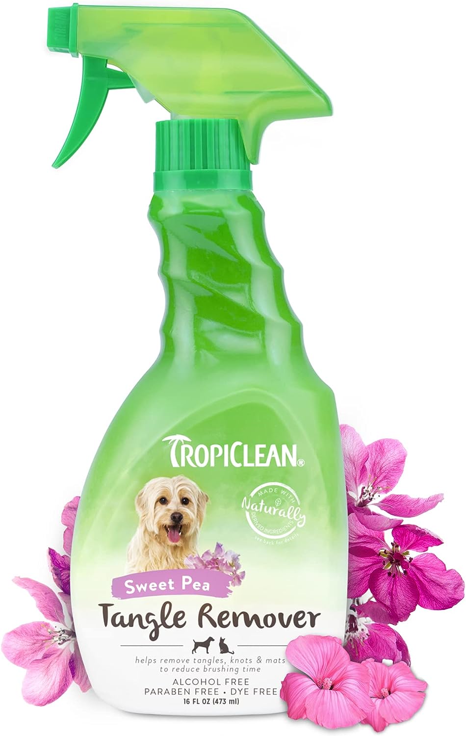 TropiClean Sweet Pea Cat & Dog Detangler Spray [...]