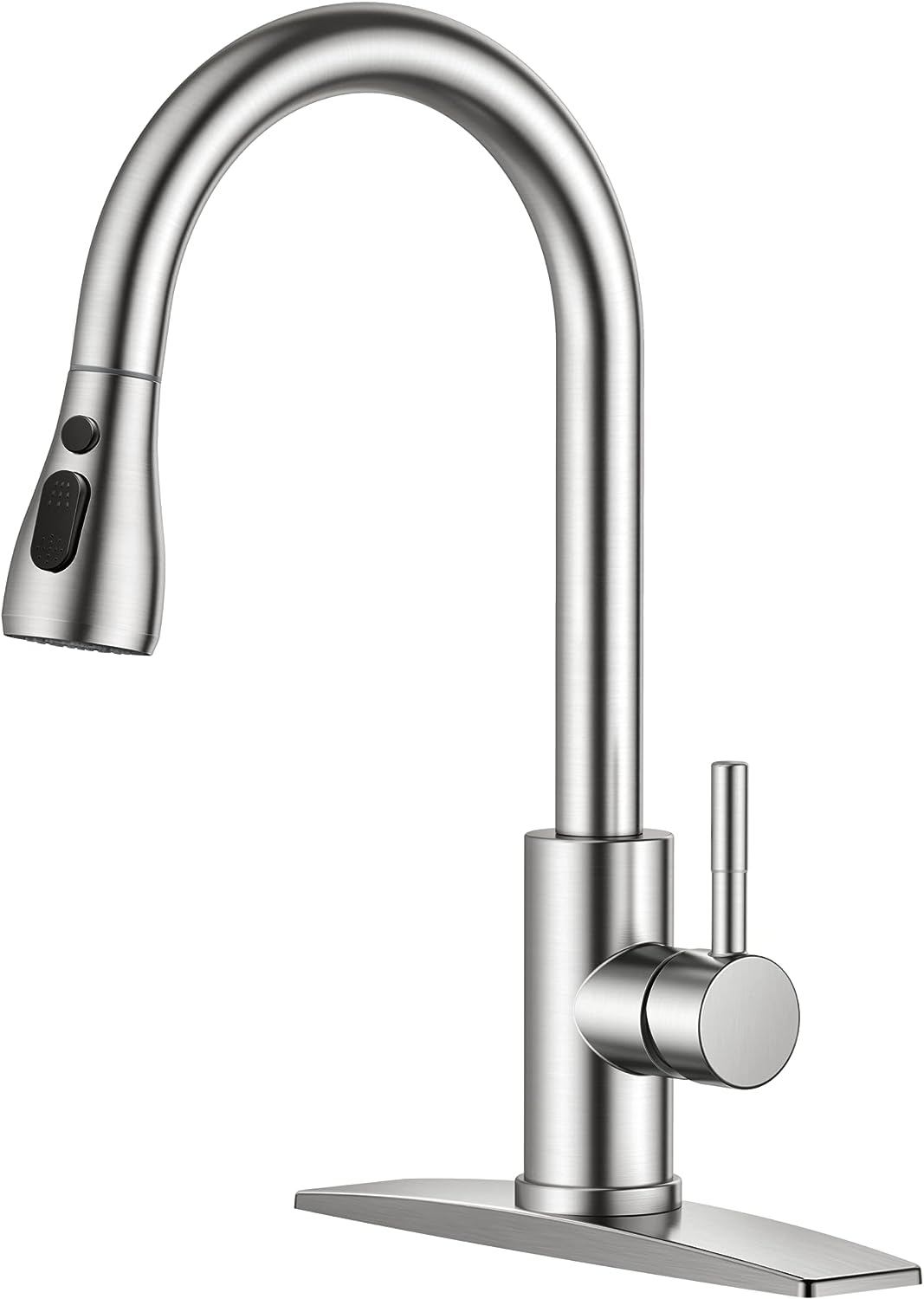FORIOUS Kitchen Faucet with Pull Down Sprayer Brushed [...]