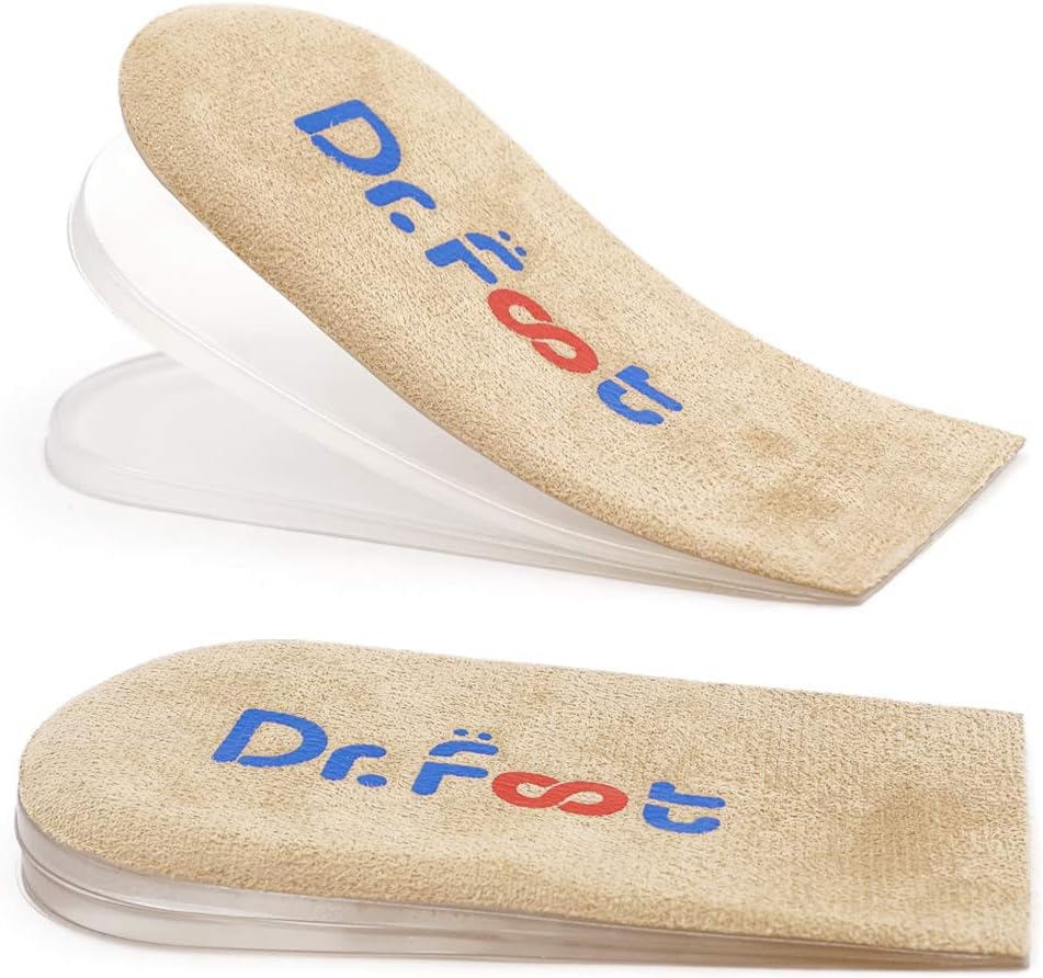 Dr.Foot Adjustable Orthopedic Heel Lift Inserts, [...]
